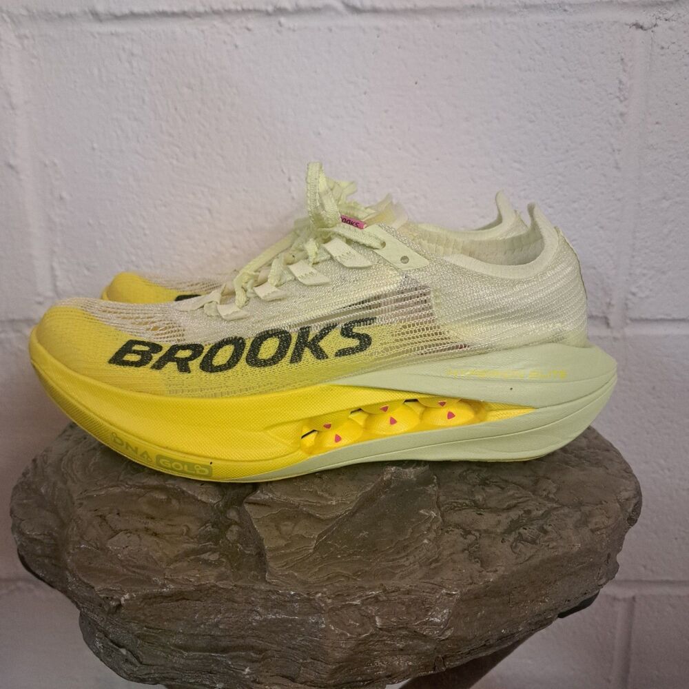 Brooks Hyperion Elite 5 Luminary Yellow Me Racing Shoe Wmn Size 7.5 1000491D-756